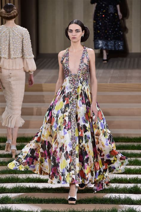 chanel haute couture spring summer 2018|Chanel evening dresses 2016.